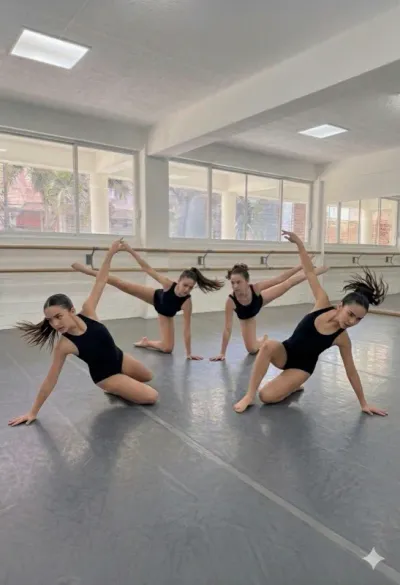 Clase de Modern Dance Elemental para 9-13 años en Danzalink