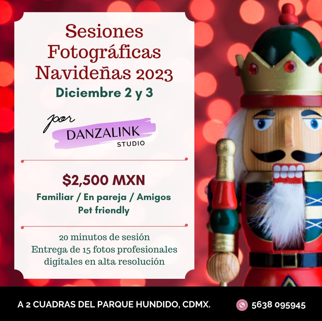 Sesiones Fotográficas Navideñas 2023